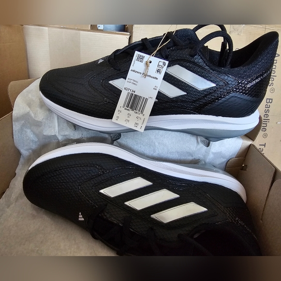 Adidas ADIZERO PUREHUSTLE 3 CLEATS women's softball shoes IG7134 - Picture 12 of 16